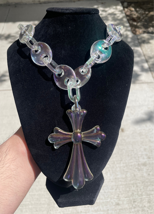 Divine Cross: (Sharp Cross]  [Circle Chain]