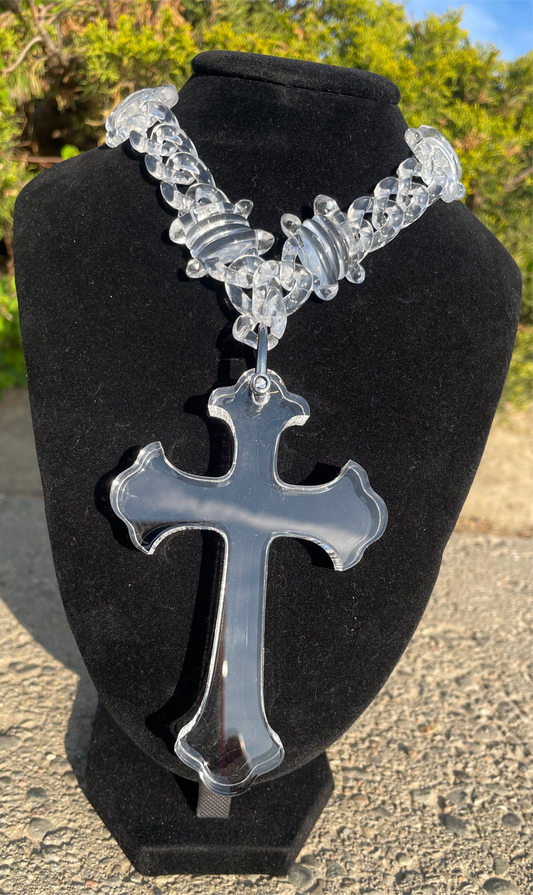 Big Crystal: Cross [Barbwire]